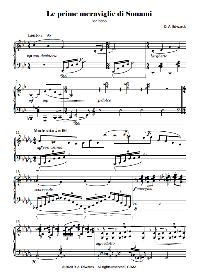 Page 2 - Preview of the piano score
